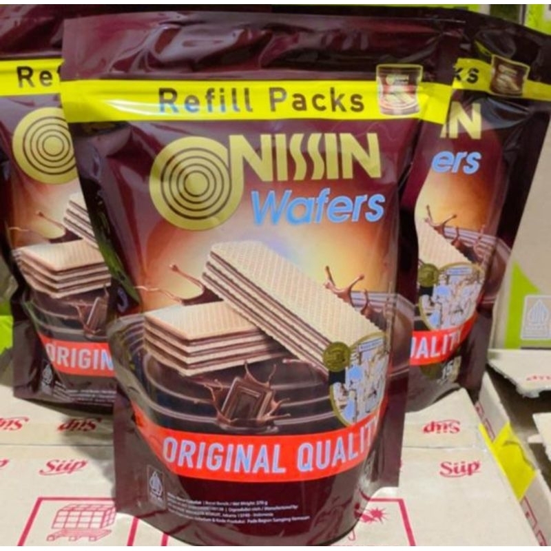 

NISSIN Wafer Chocolate Kemasan Refill Pack 270gr & 110gr Nissin Wafer Choco Lava 160 g