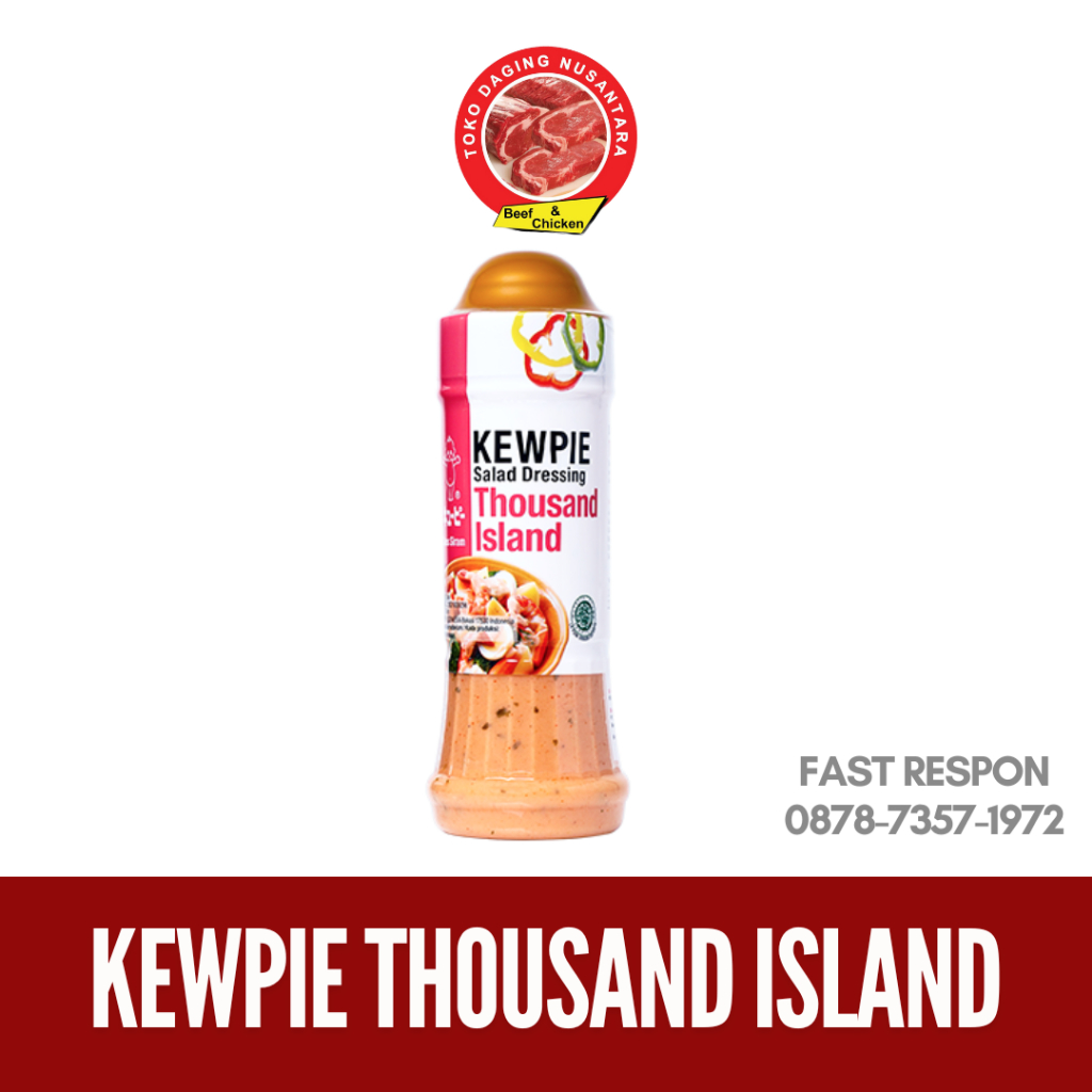 

Kewpie Salad Dress Thousand Island 200 Ml