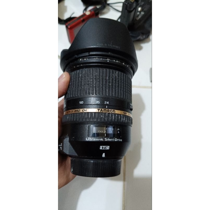 lensa Tamron 24-70mm nikon