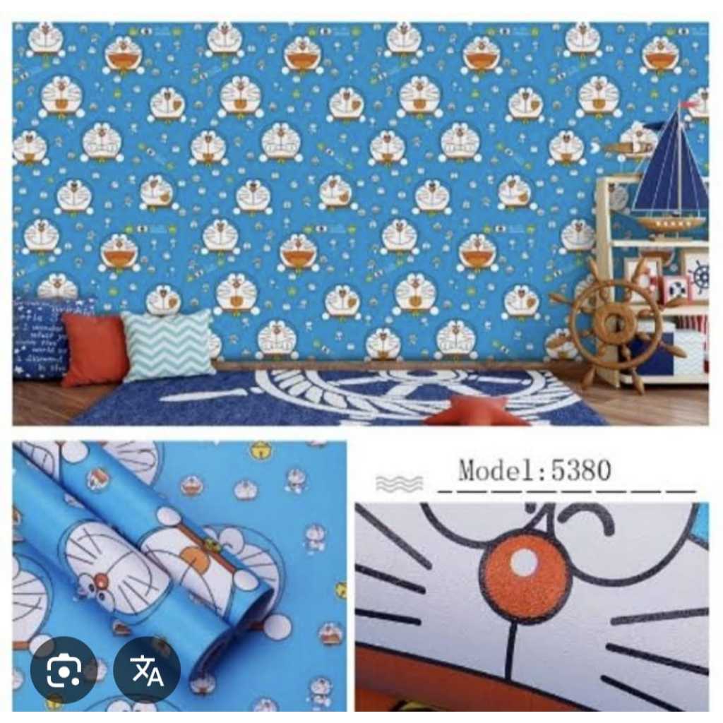 Wallpaper Sticker Dinding Doraemon Lonceng