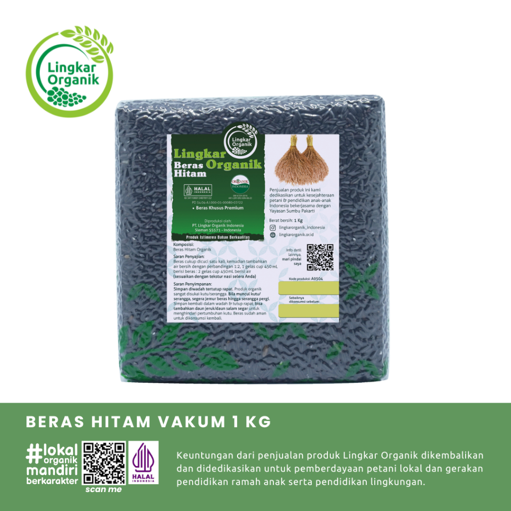 

Lingkar Organik Beras Hitam 1kg