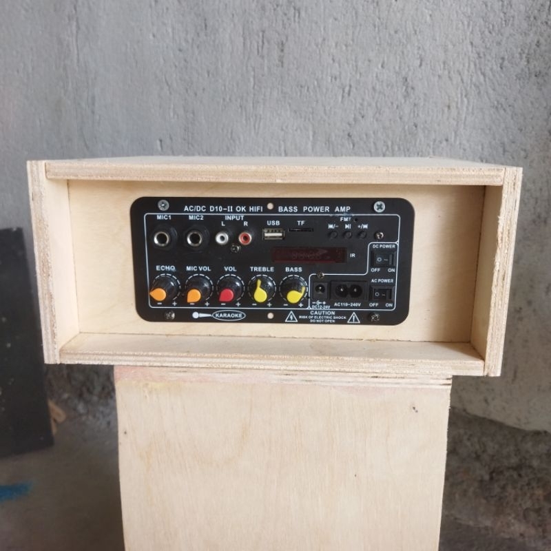 Power Ampli Subwofer Untuk Speaker 8 - 12 inch
