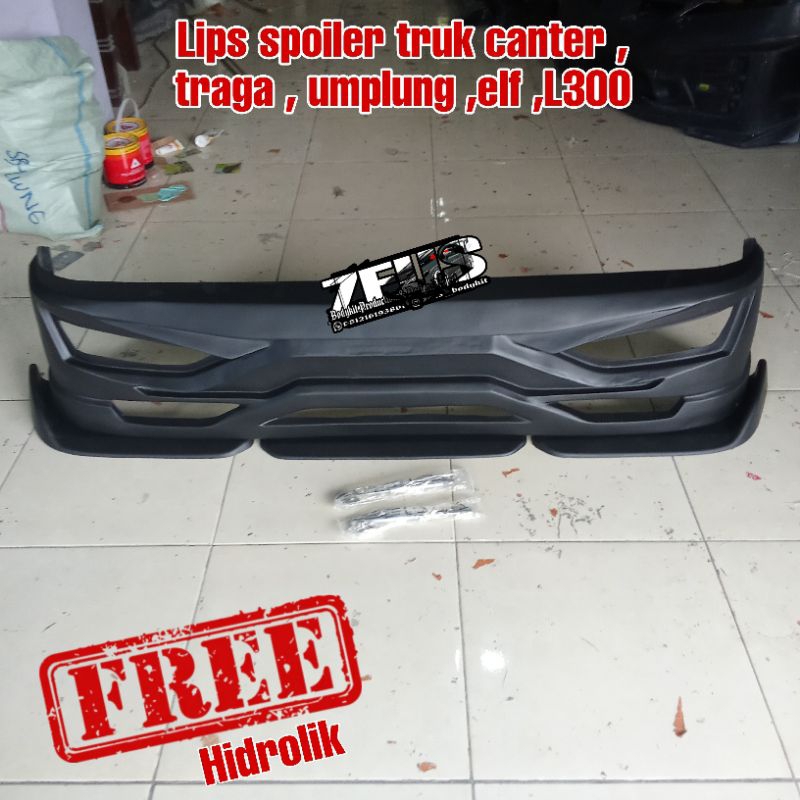 winglet lips spoiler truk canter  elf traga  umplung L300