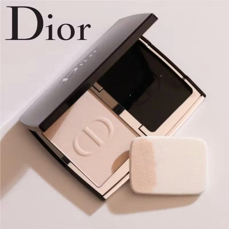Dior Bedak 10g/ Dior Forever Natural Velvet No- Transfer Compact Powder | Foundation
