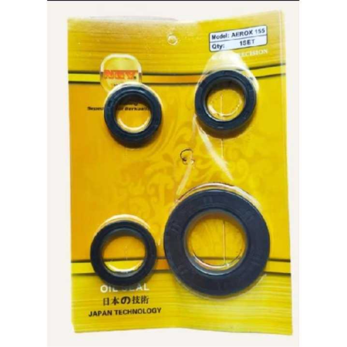 Oli Seal Oil Sil Komplit AEROX 155 NGY GOLD