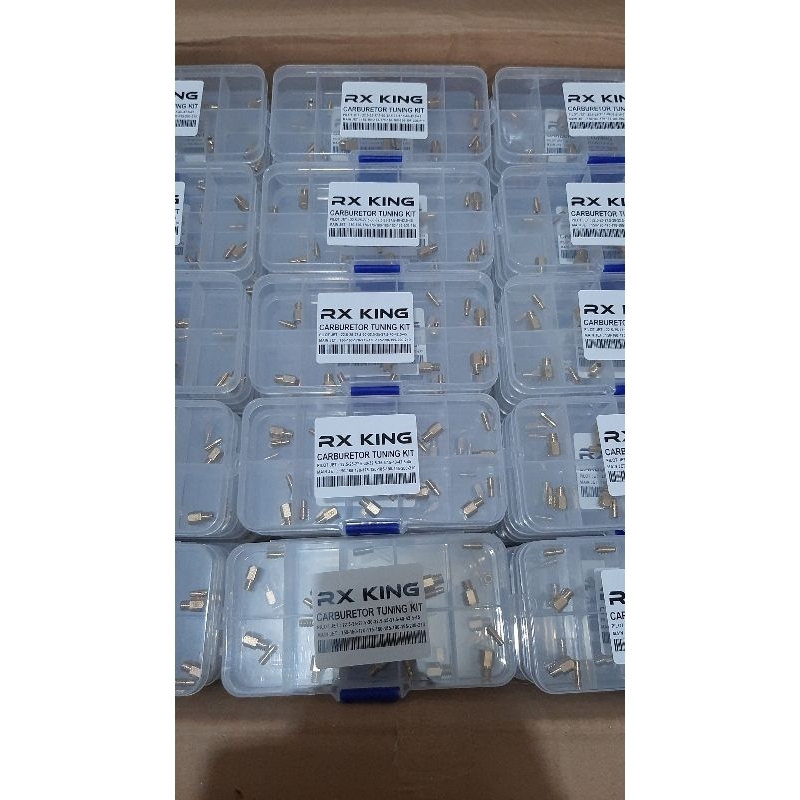 Paket spuyer pilot jet main jet set lengkap Karbu RX king dan Fizr