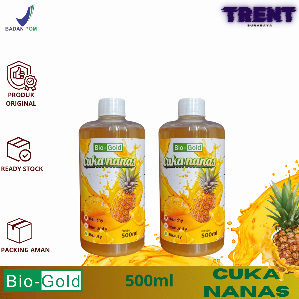 

Cuka Nanas Paket Hemat Fermentasi Buah Nanas Untuk Kesehatan Dan Diabetes Bio Gold