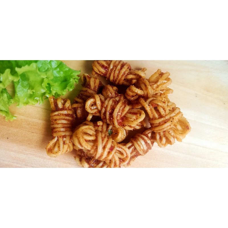 

MIE GULUNG RENYAH PEDAS DAUN JERUK || 500gr BY GAYEMAN official