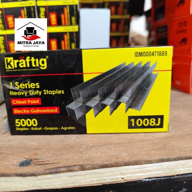 

Isi Staples 1008J Kraftig Isi Staples Tembak 1008 Air Stapler Refil 1008 Kraftig