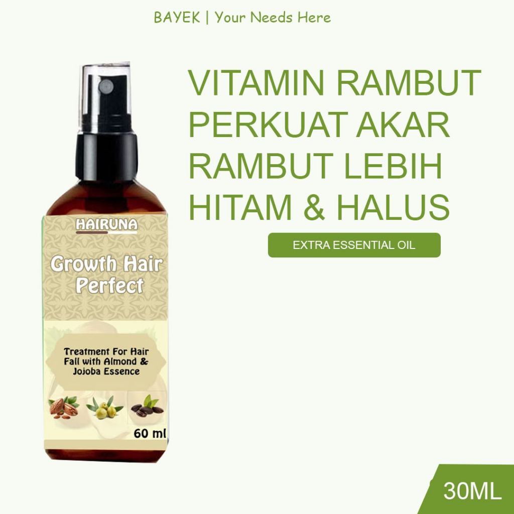 Obat Penumbuh Rambut Botak Pria Penyubur Rambut Botak Penumbuh Rambut Cepat Anti Rontok Hairuna