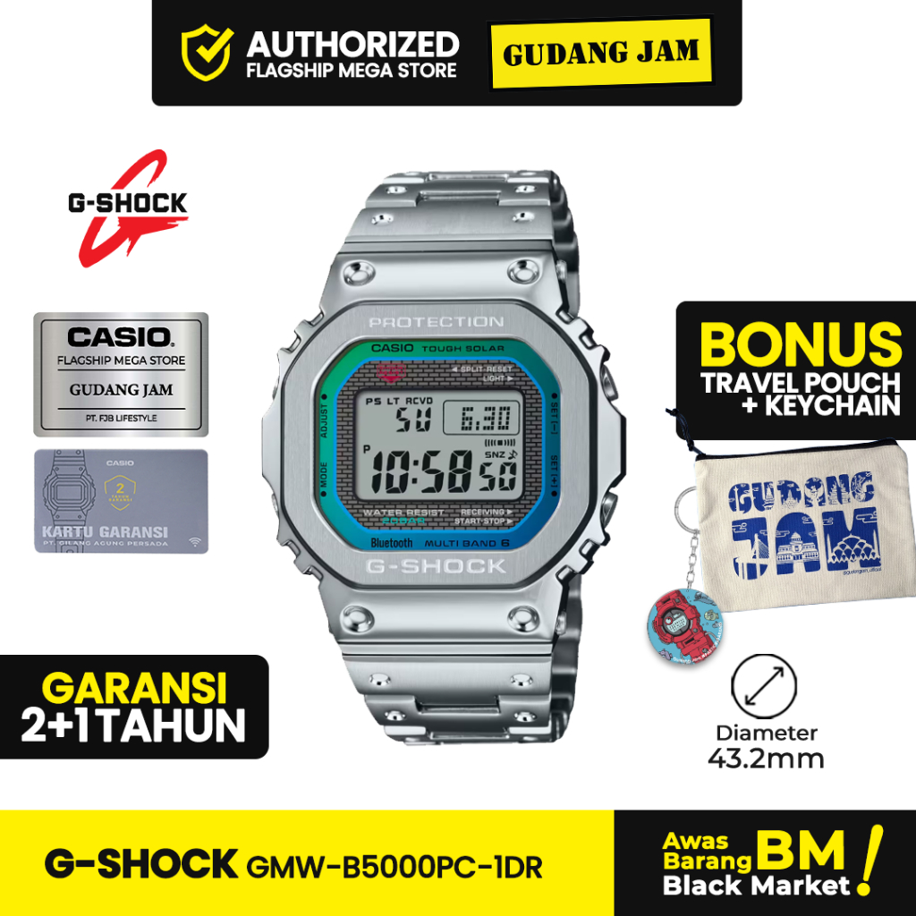 SPECIAL EDITION Jam G-Shock Original  GMW-B5000PC-1DR GMW-B5000PC-1D GMW-B5000PC GMWB5000PC