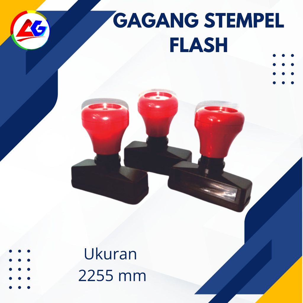 

Amelia Grafika CB 2255 - Gagang stempel flash otomatis persegi