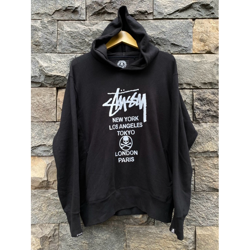 Hoodie Stussy X mastermind
