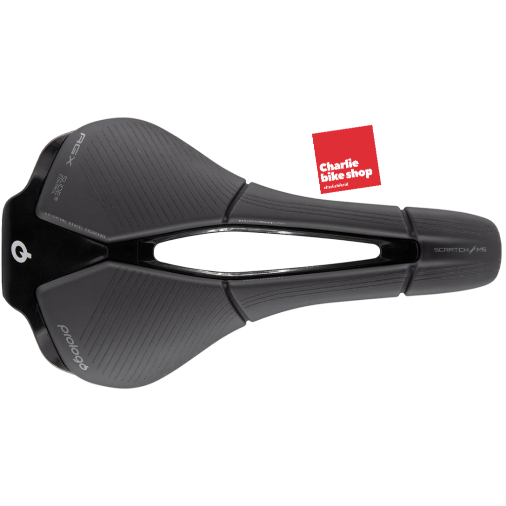 SADDLE PROLOGO SCRATCH M5 PAS AGX HARDBLACK 140 + SLIDE CONTROL