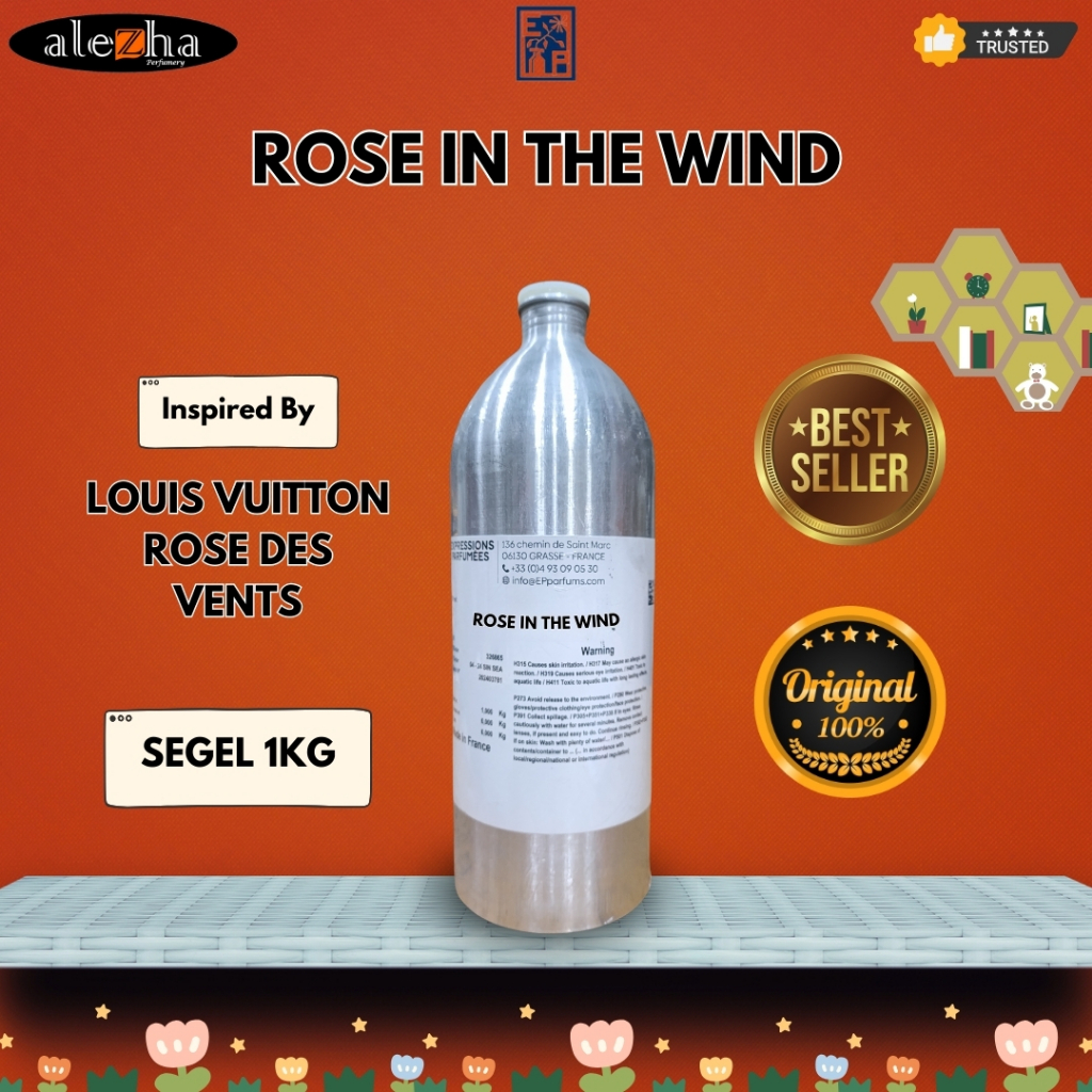 BIBIT PARFUM ROSE IN THE WIND / LV ROSE (EP) 1 KG SEGEL