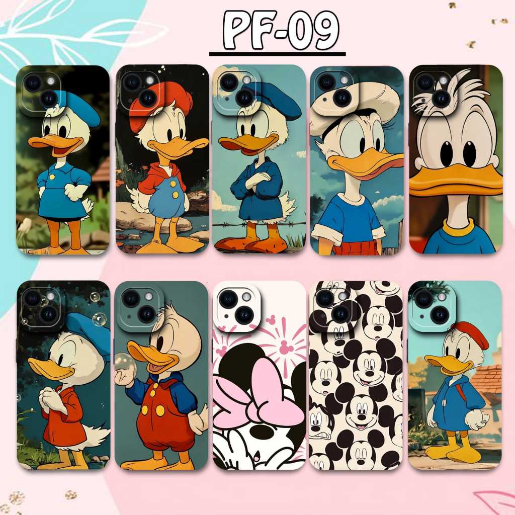 Case Realme C75 Realme C75X Softcase Gambar Duck Mickey Donal PF-09
