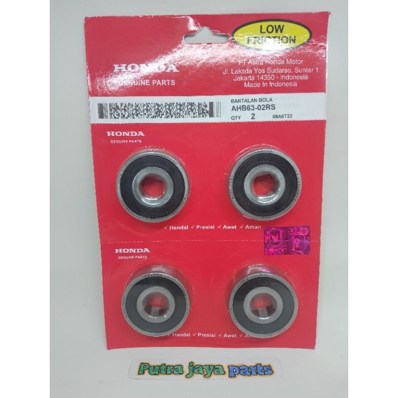 Bearing 6302 laher roda belakang CB150R OLD CBR150 OLD CBR150 R New Verza 150 CB LED 150R.ORI