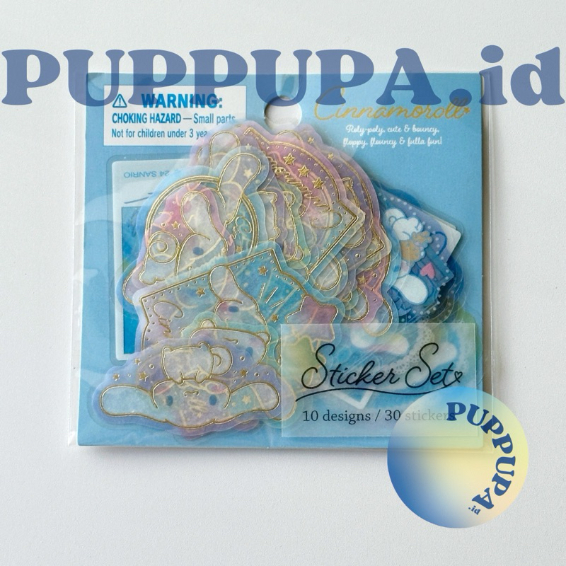 

[READY STOCK] Official Sanrio License Cinnamoroll Sticker Set
