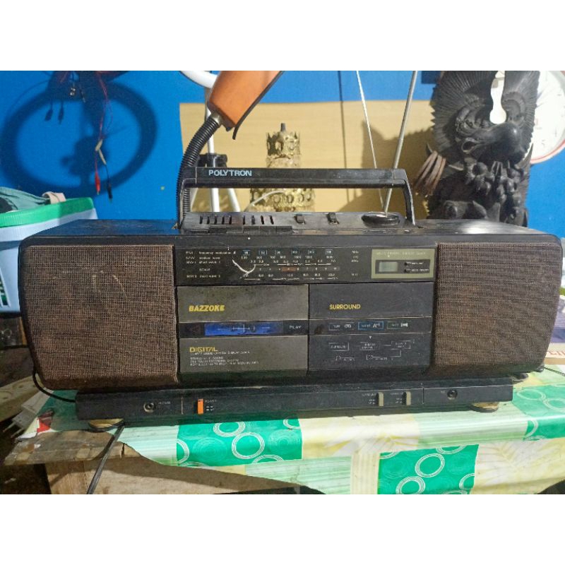 radio tape polytron bazzoke jadul lawas