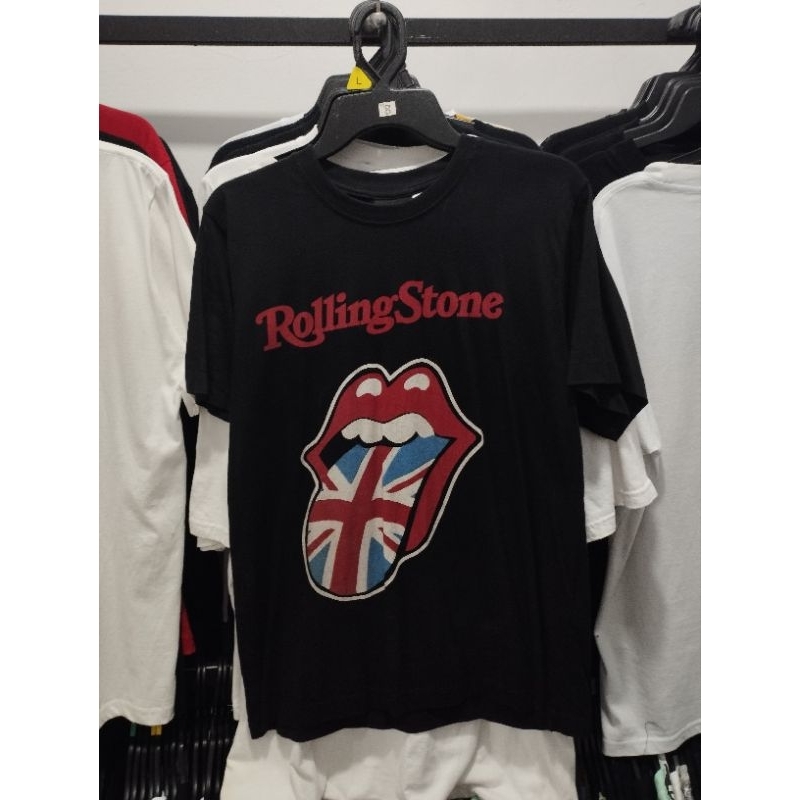 RollingStone hnm Kaos Hitam second