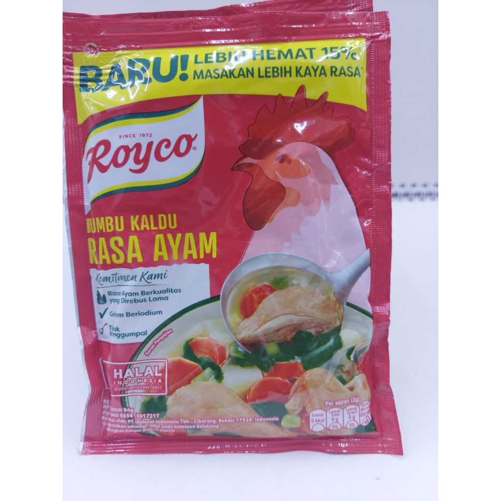 

ROYCO BUMBU KALDU AYAM/TOTOLE KALDU JAMUR 80 G