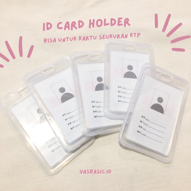 

ID Card Holder / Gantungan Kartu Nama / Gantungan ID Card / Name Tag