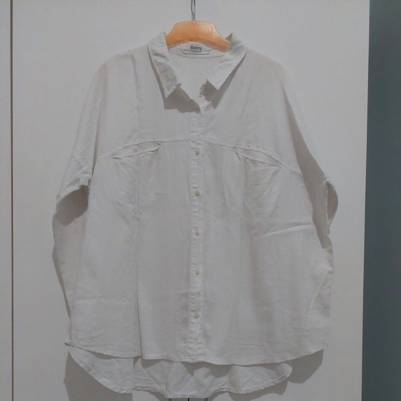 kemeja putih wanita PL