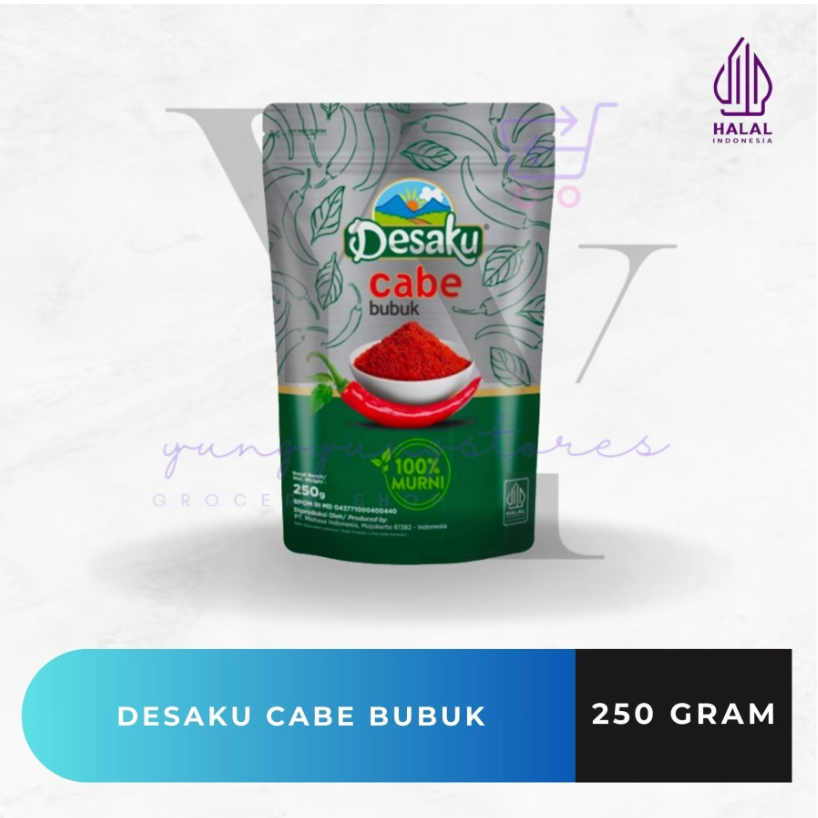 

[POUCH] Desaku Cabe Bubuk 250 gram