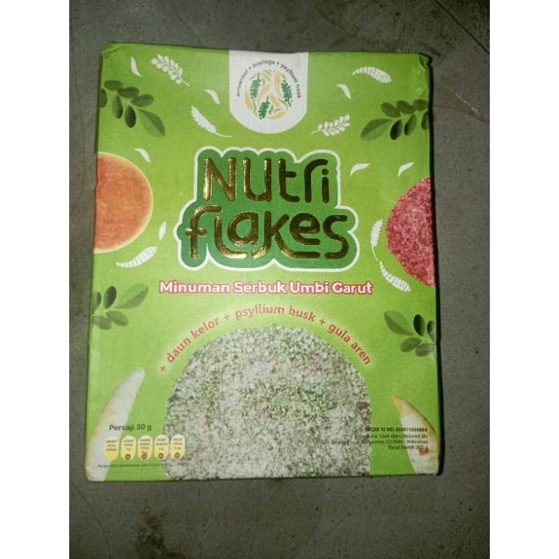 

Nutri Flakes Minuman Serbuk Umbi Garut