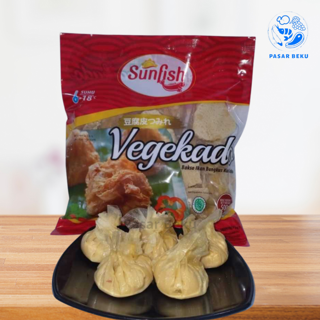 

Sunfish Vegekado 500gr Olahan Ikan Sayur Bersalut Kulit Tahu Frozen Food Pasar Beku Padang