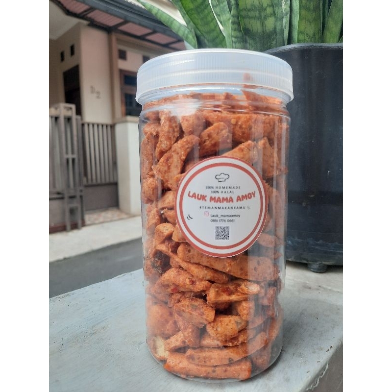 

Basreng Pedas Daun Jeruk