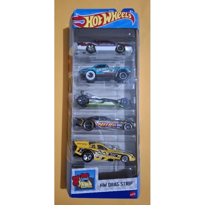 Hot Wheels Gift Pack isi 5 - Yellow Moon eyes