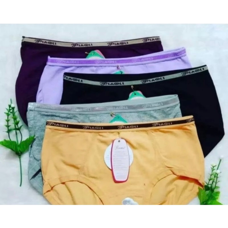CELANA DALAM WANITA MERK PIOLI 1608 ( ISI 6 PCS )