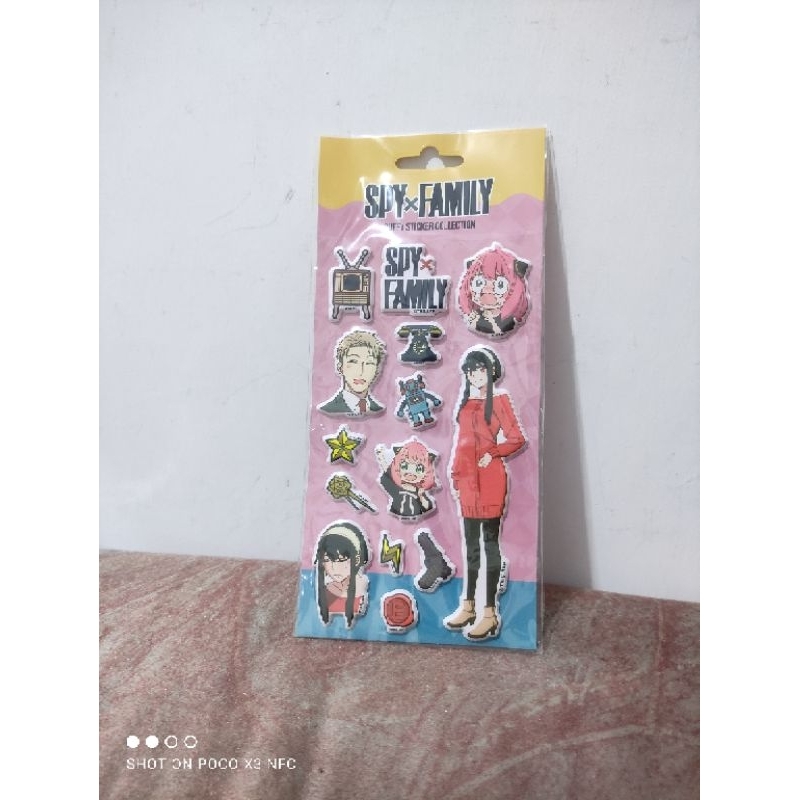 

sticker spy x family puffy (random)