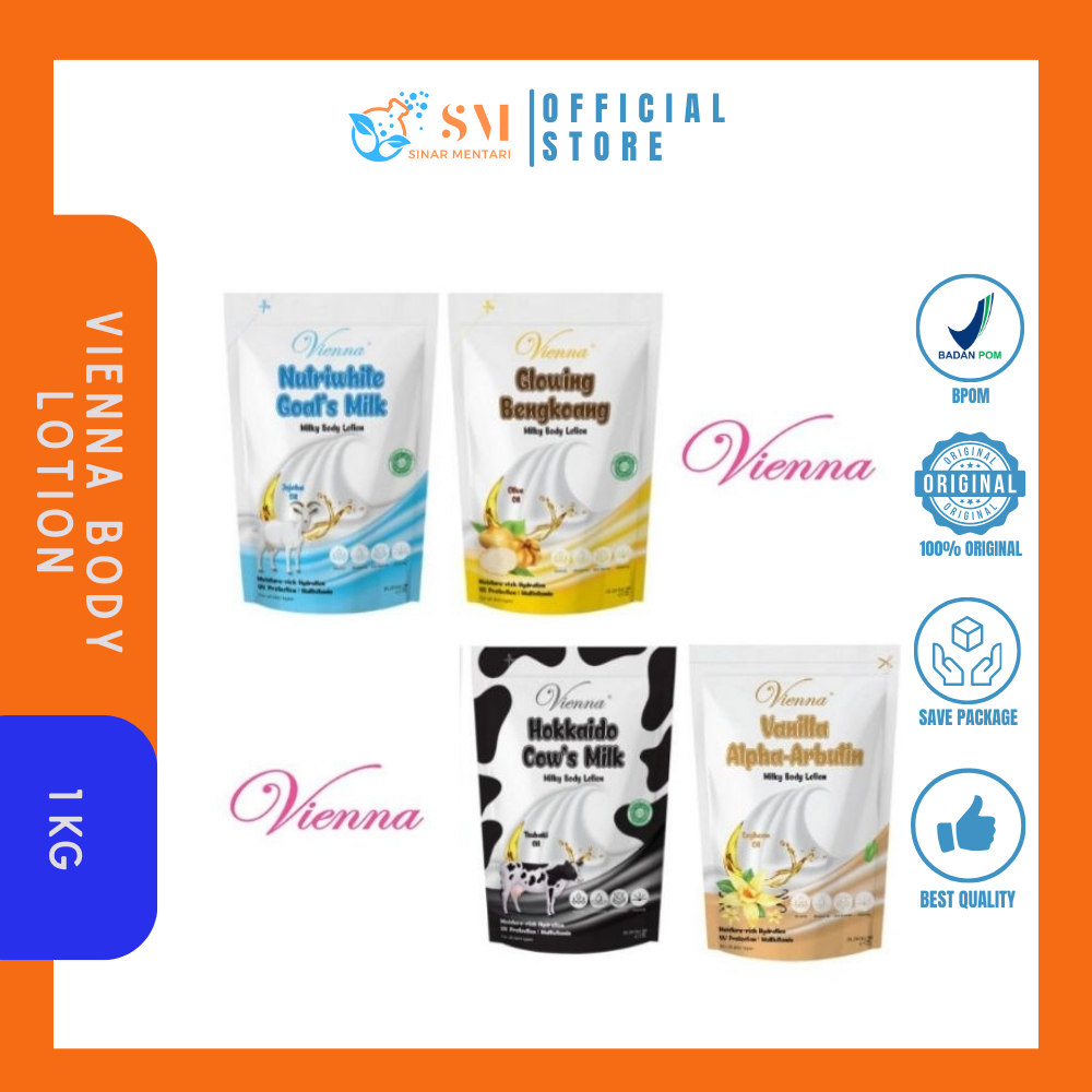 Vienna Body Lotion  1Kg