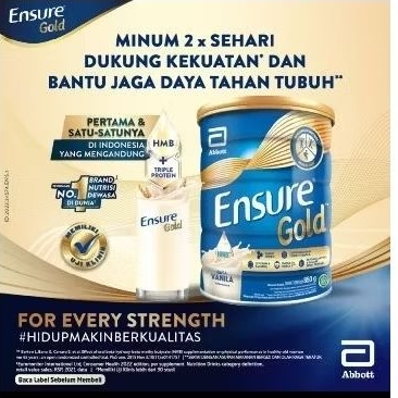 

Ensure gold Vanila ,Coklat 380 gr pembelian 2 juta free Frypan 20 cm