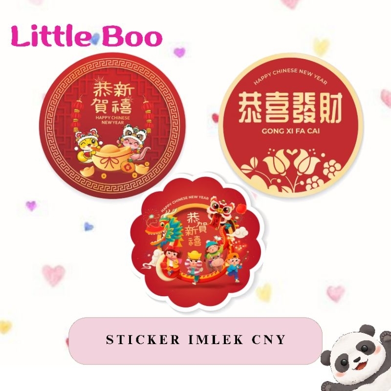

Sticker Imlek CNY / Stickef Toples Imlek CNY