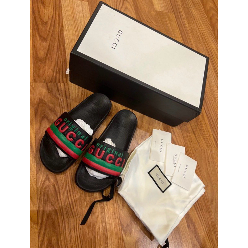 preloved Gucci slide man Authentic