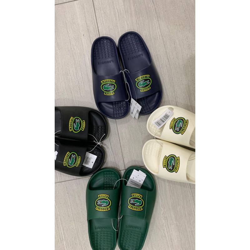 sandal lacoste 100% original pria/wanita | sandal pria dan wanita keren | sandal sandal kekinian | s