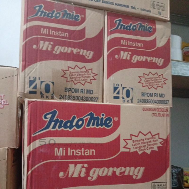 

INDOMIE GORENG 1 DUS 40PCS