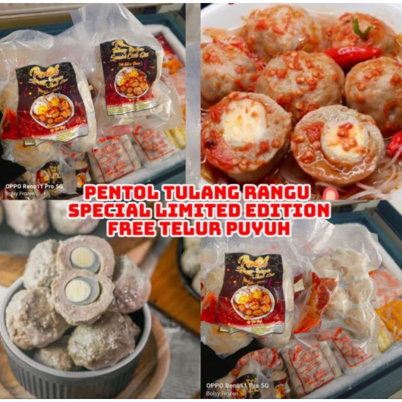 

PENTOL TULANG RANGU ISI TELUR PUYUH