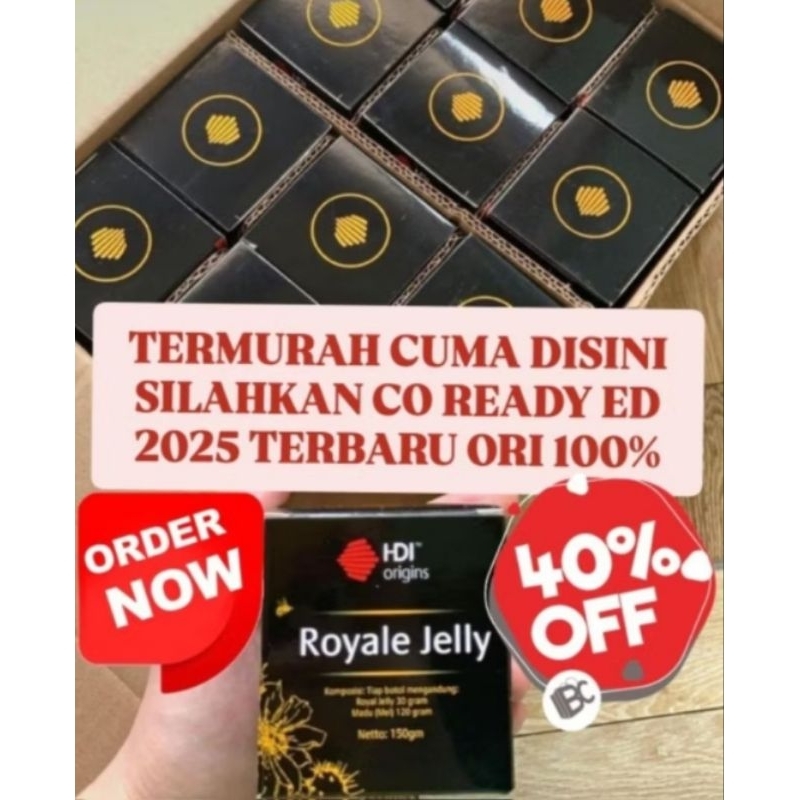 

Royal jelly asli hdi 100%