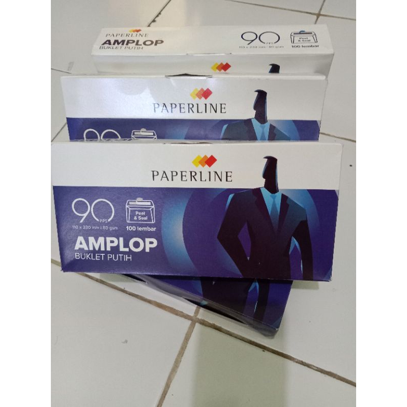 

Paperline Amplop Kaplet Putih 90 PPS
