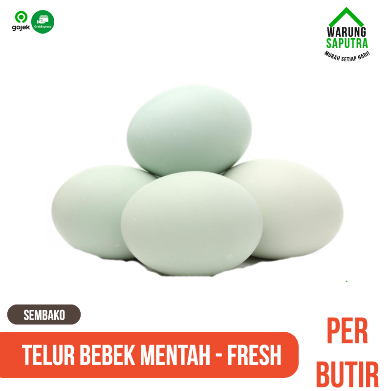 

Telur / Telor Bebek Mentah Segar per butir