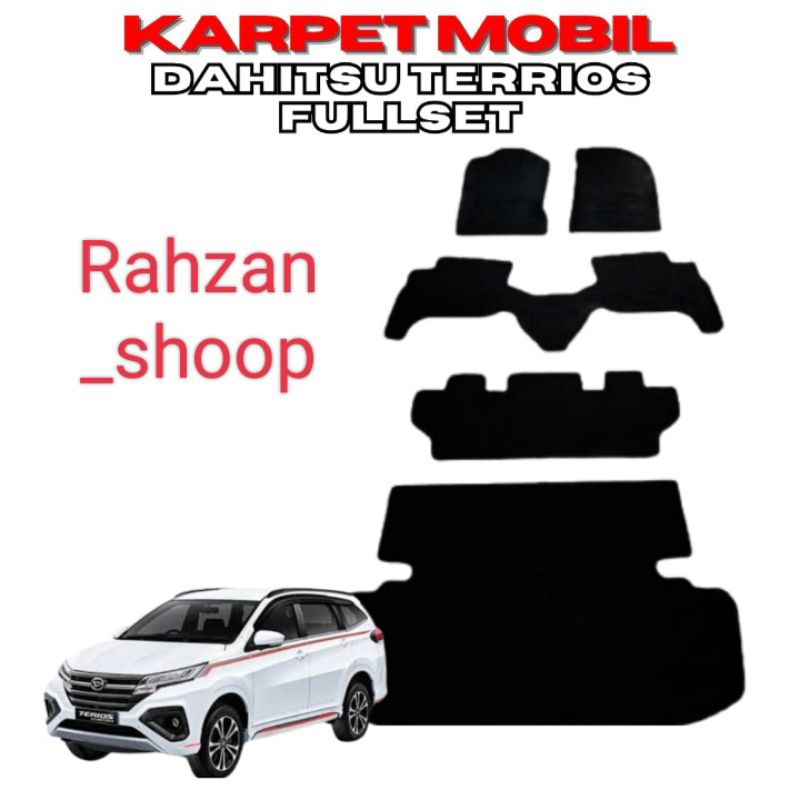 karpet mobil Daihatsu Terios fullset