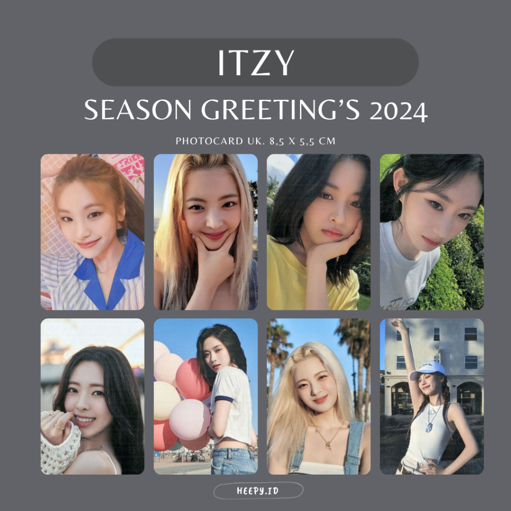 [ITZY] UNOFFICIAL PHOTOCARD ITZY SEASON GREETINGS 2024