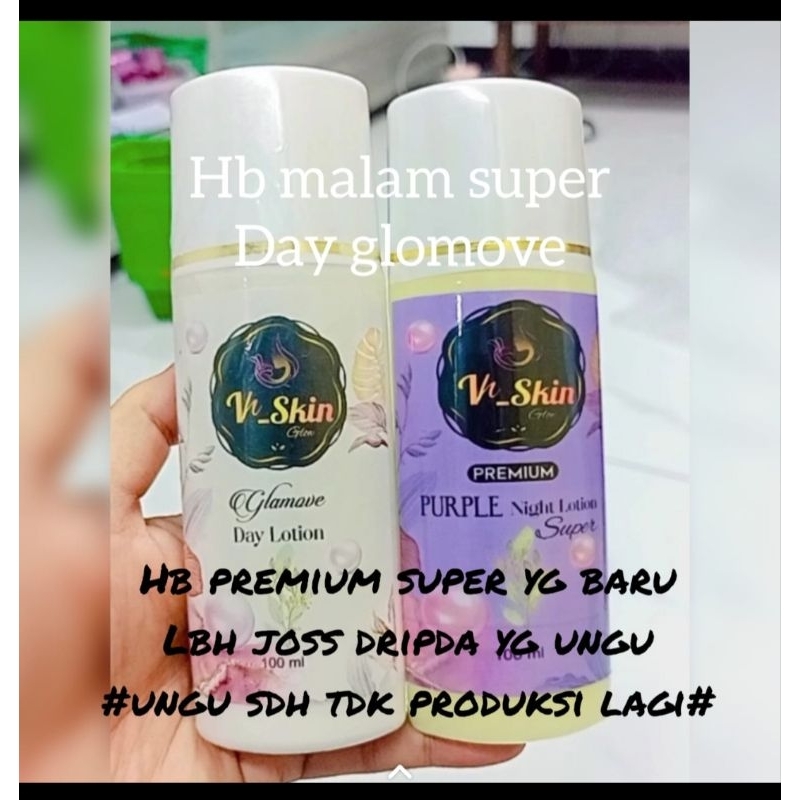 hb super kuning siang malam body lotion dosting vh skin glow