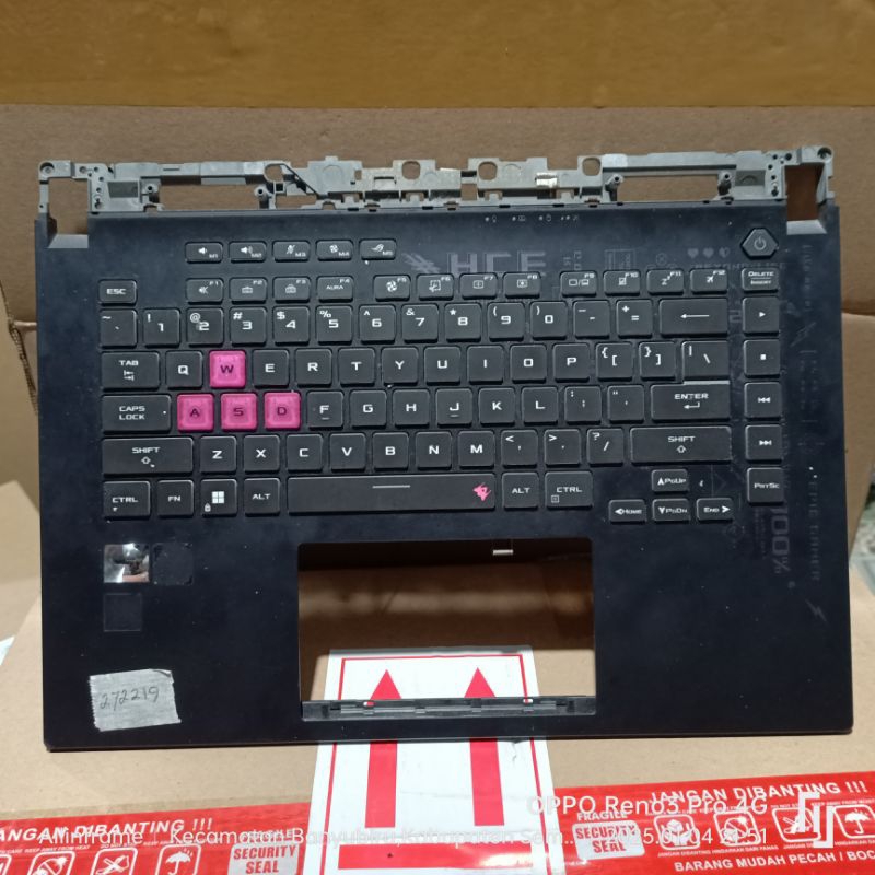 Frame + Keyboard LAPTOP ASUS ROG Strix G15 G513I G513IE G513IR G513IH G513IC G513IM