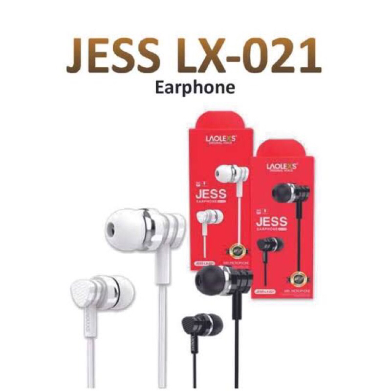 LAOLEXS HANDSFREE HEDSET KABEL BASS MURAH LX-021