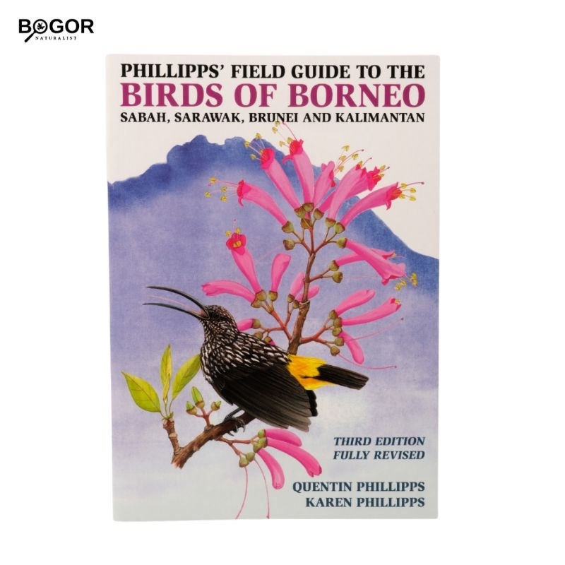 Buku Phillipps’ Field Guide: Birds of Borneo